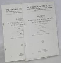 image of Investigation of Communist activities, (the Committee to Secure Justice in the Rosenberg Case and affiliates). Hearings before the Committee on Un-American Activities, House of Representatives, Eighty-fourth Congress, first session... Parts 1_2