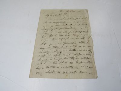 Mars Bluff South Carolina Letter African Americans, 1845