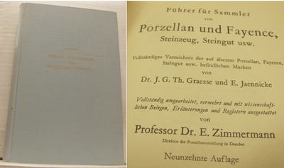 Führer für Sammler von Porzellan und Fayence,…