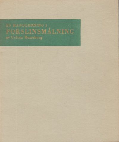 En handledning i porslinsmålning.