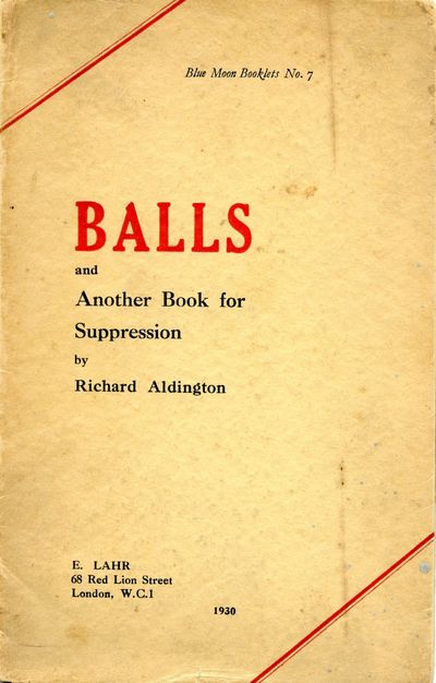 [LITERATURE] BALLS AND ANOTHER BOOK FOR SUPPRESSION