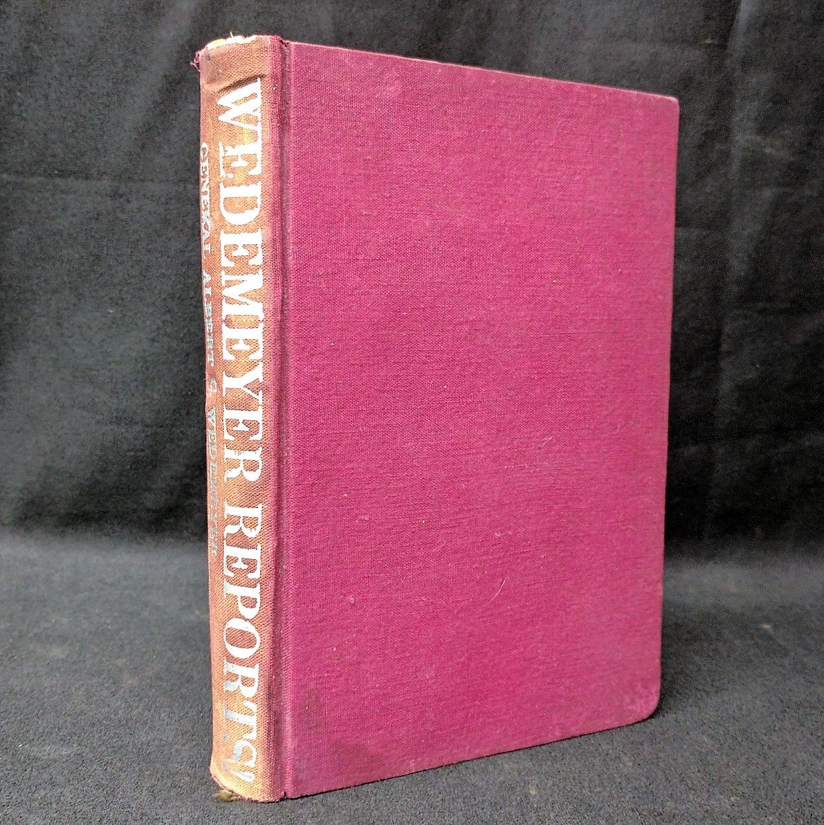 Wedemeyer Reports by Wedemeyer Albert C (33 items) - Biblio