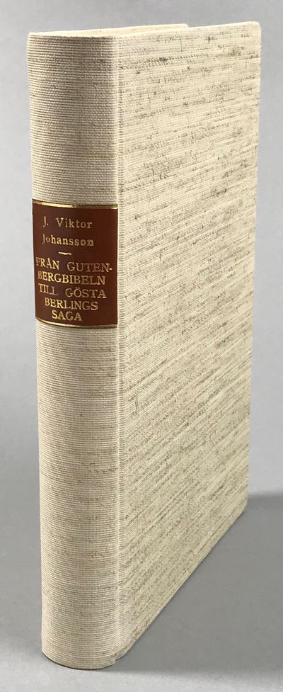 Från Gutenbergbibeln till Gösta Berlings saga.…