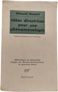 Id&eacute;es directrices pour une ph&eacute;nom&eacute;nologie