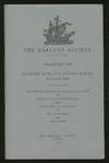 The Hakluyt Society: Annual Talk 1996: Richard Hakluyt and His Books