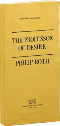 The Professor of Desire (Uncorrected Proof)