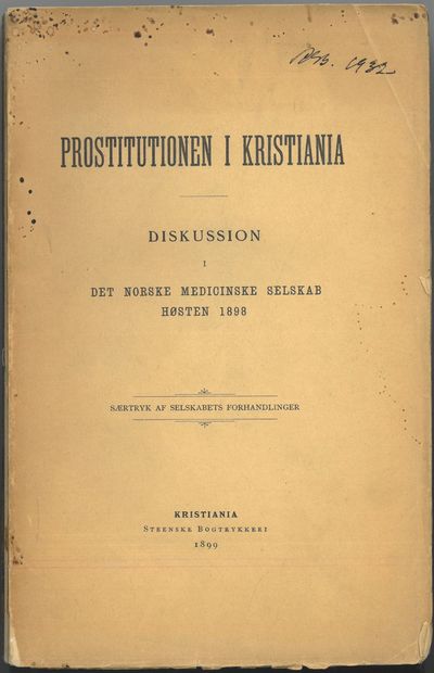Prostitutionen i Kristiania. Diskussion i Det…