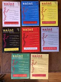 THE SAINT DETECTIVE MAGAZINE. 1954. (Eight issues, complete year) by Charteris, Leslie (Editor) - 1954