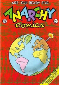 cover of Anarchy Comics. No. 1 (1978) through No. 4 (1987) (all published)