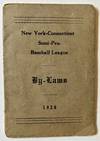 New York-Connecticut Semi-Pro Baseball League: By-Laws