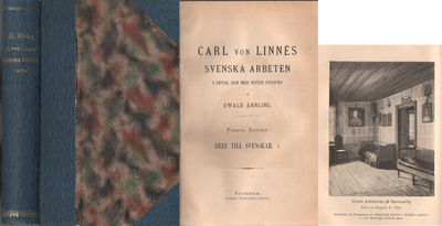 CARL VON LINNÉS SVENSKA ARBETEN I-II. Bref till…