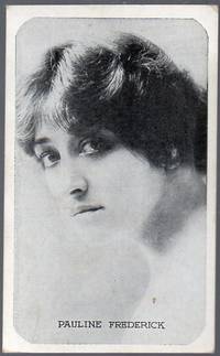 image of Original 1917 Kromo Gravure Photo Trading Card of Silent Flim Star Pauline Frederick