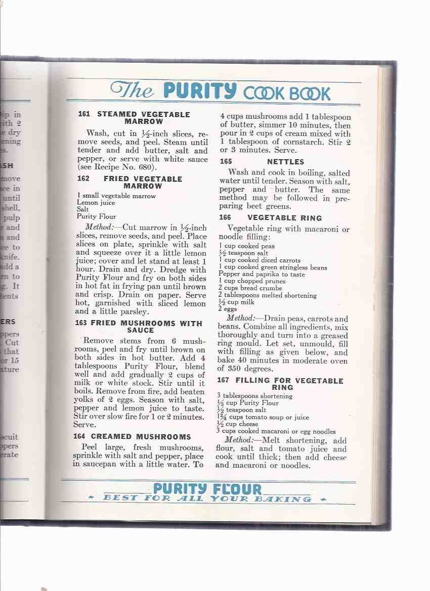 The Purity Cook Book Western Canada Flour Mills Co Limited 1937 recette-gateau-chocolat-facile-illustrations-alimentaires-recettes-de