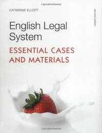 English Legal System: Essential Cases & Materials