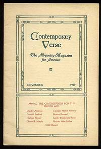 image of Contemporary Verse: November 1919