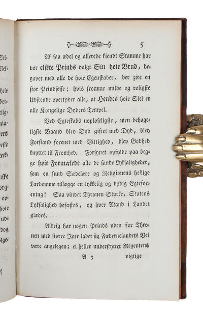 Tale i Anledning af hans Kongelige Høihed…