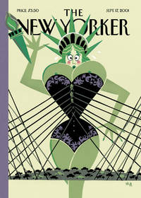 cover of NEW YORKER STYLE ISSUE. COVER YEARNING to BREATHE FREE by MICHAEL ROBERTS