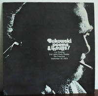 cover of Bukowski Poems & Insults; Live Reading City Lights Poets Theater San Francisco September 14, 1973
