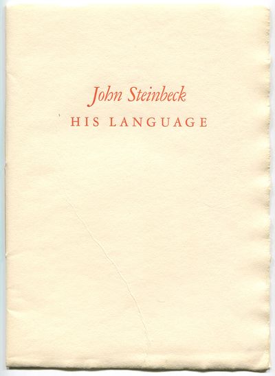 Aptos, California: (Roxburghe & Zamorano Club), 1970. Softcover. Fine. First edition. An Introductio...