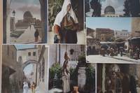 Seven Hand-Colored Photographs of Subjects and Architecture in Jerusalem, c. 1890s-1920s