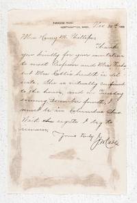 AUTOGRAPH LETTER SIGNED (ALS)