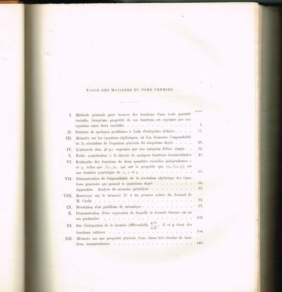 Œuvres complètes de Niels Henrik Abel. I-II. Nouvelle edition. (photo 4)