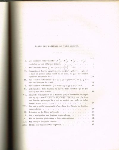 Œuvres complètes de Niels Henrik Abel. I-II. Nouvelle edition. (photo 5)