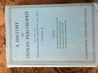 A History of Indian Philosophy Volume II
