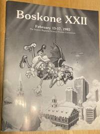 cover of Boskone XXII Feb 15-17, 1985 Boston Science Fiction Convention Program & Poster