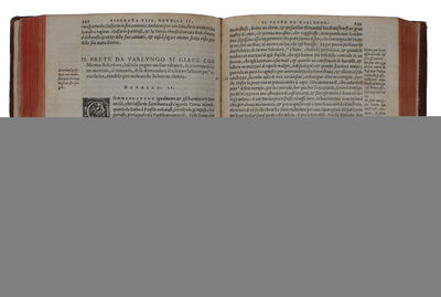 Il Decamerone. alla sua intera perfettione ridotto, et con dichiarationi et auuertimenti illustrato, per Girolamo Ruscelli. - [THE BEAUTIFUL VALGRISI-EDITION OF 'THE DECAMERON'] (photo 14)