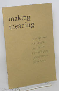 cover of Making Meaning: Six new Canadian writers encounter the Art Gallery of Ontario