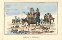 'Famiglia di Padulano' Family on donkey with baskets by NEAPOLITAN COSTUME PRINT - from R.G. Watkins Books and Prints (SKU: RGW21343)