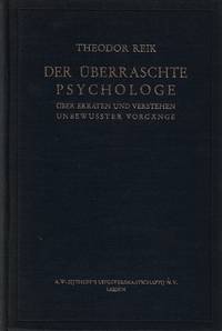 cover of Der Uberraschte psychologe: uber Erraten und Verstheen Unbewusster Vorgange