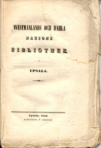 Westmanlands och Dala nations bibliothek i Upsala.