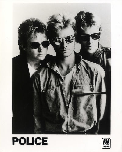 THE POLICE [ca. 1980] Set of 3 publicity photos