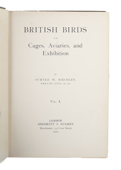 British Birds for Cages, Aviaries, and Exhibition. 2 vols. (photo 2)