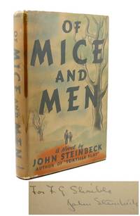 OF MICE AND MEN Signed 1st Issue! by John Steinbeck - 1937