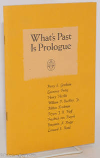 cover of What's past is prologue; a commemorative evening to the Foundation for Economic Education on the Occasion of Leonard Read's seventieth birthday