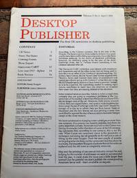 image of Desktop Publisher volume 3 no.4 April 1988