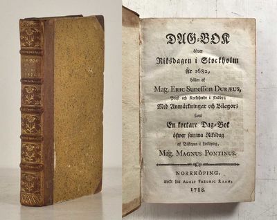 Dag-bok öfwer riksdagen i Stockholm år 1682,…