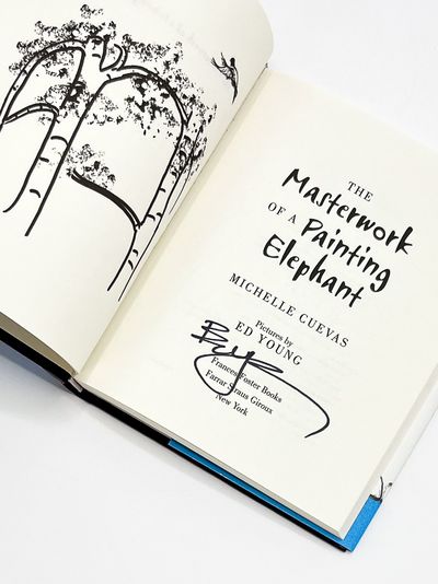 THE MASTERWORK OF A PAINTING ELEPHANT