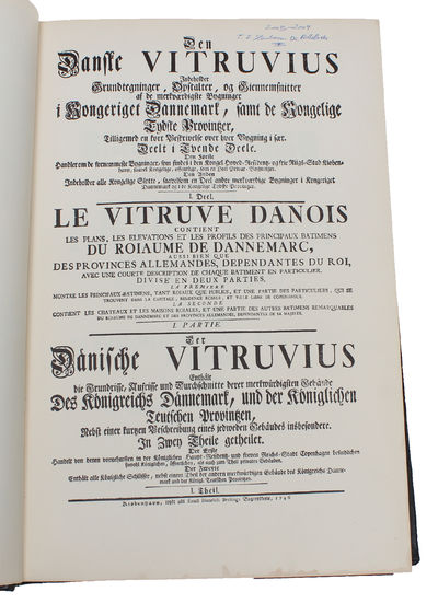 Den Danske Vitruvius Indeholder Grundtegninger,…
