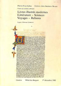 Vente 1 Décembre 1985: Livres illustrés modernes - Littérature - Sciences -...