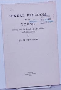 image of Sexual Freedom for the Young (Society and the Sexual Life of Children and Adolescents)