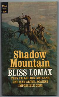 image of 1968 Vintage Western Shadow Mountain by Bliss Lomax 1st Nice Cover Art