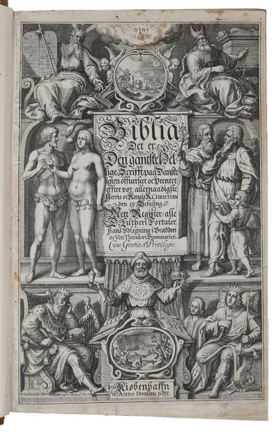 Biblia Det er Den gantske Hellige Scrifft paa…