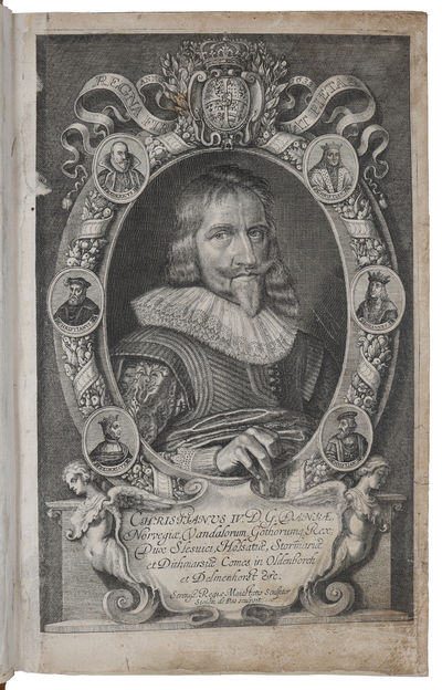 Biblia Det er Den gantske Hellige Scrifft paa Danske igien offuerseet oc Prentet effter vor allernaadigste Herris oc Kongis K. Christian den IV. Befaling. Mett Register/ alle D. Lutheri Fortaler ghans Udledning i Brædden oc Viti Theodori Summarier. Cu... - [THE CHRISTIAN IV BIBLE - THE THIRD AND LAST OF THE GREAT DANISH FOLIO BIBLES] (photo 2)
