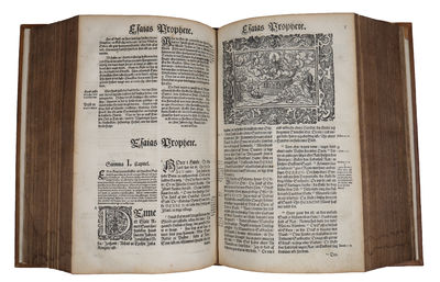 Biblia Det er Den gantske Hellige Scrifft paa Danske igien offuerseet oc Prentet effter vor allernaadigste Herris oc Kongis K. Christian den IV. Befaling. Mett Register/ alle D. Lutheri Fortaler ghans Udledning i Brædden oc Viti Theodori Summarier. Cu... - [THE CHRISTIAN IV BIBLE - THE THIRD AND LAST OF THE GREAT DANISH FOLIO BIBLES] (photo 9)