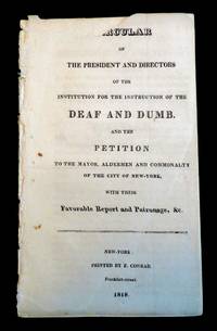Circular of President and Directors of the Institution for the Instruction of the Deaf and Dumb..