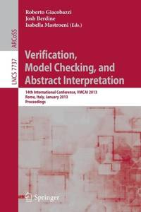 Verification, Model Checking, and Abstract Interpretation : 14th International Conference, VMCAI...